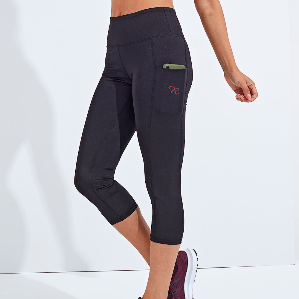 Rival 3/4 Women's Recycled Fitness Leggings